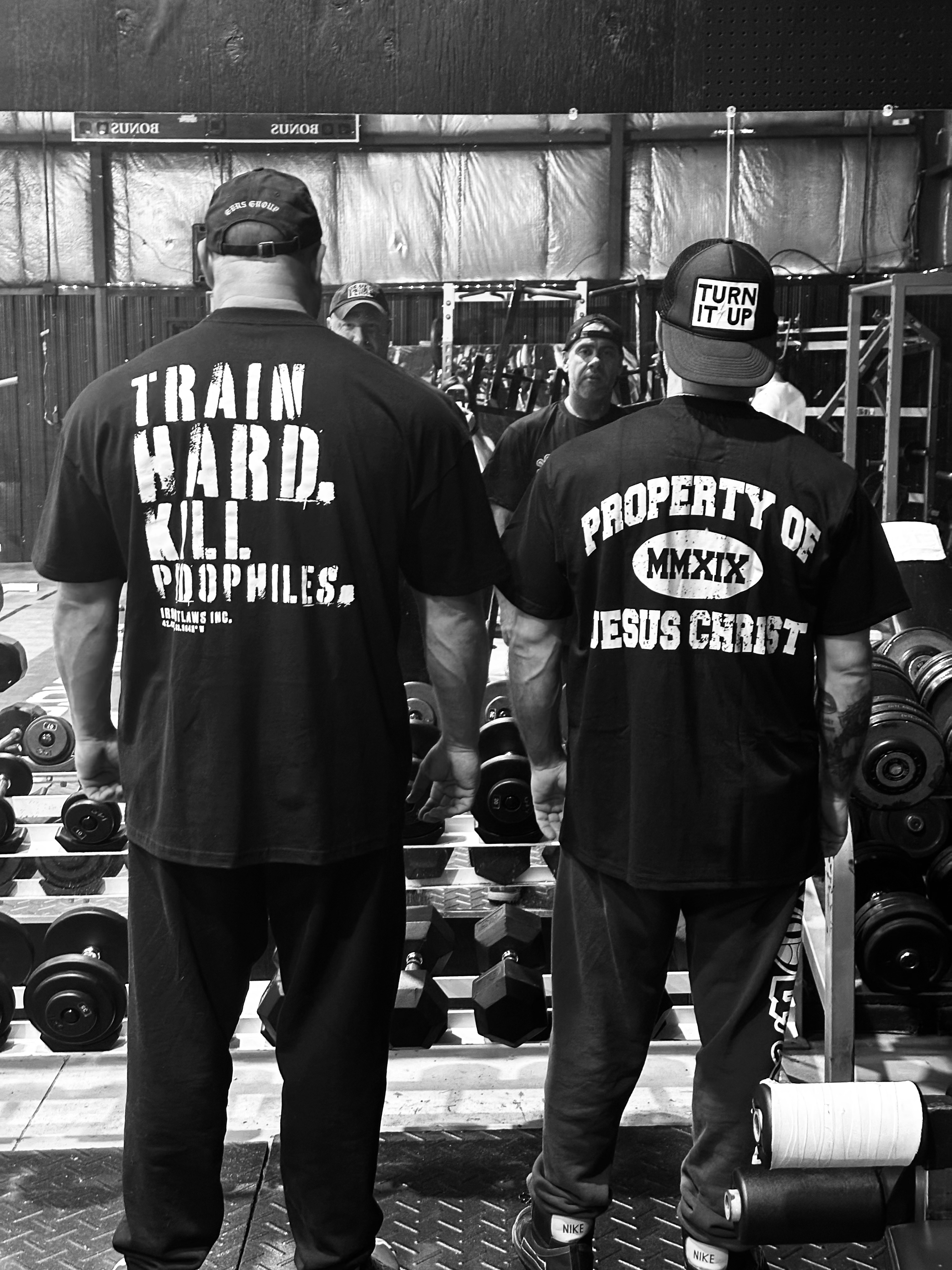 Anton Payne training in the gym — Pastor, Men's Leader, Author of P.R.E.P.